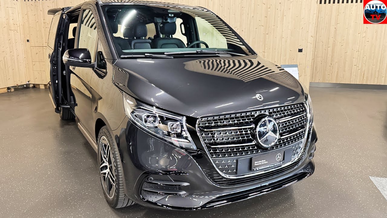 2025 Mercedes V 300d FIRST LOOK: Luxury Van or Overpriced People Mover? | Ultimate Family Hauler