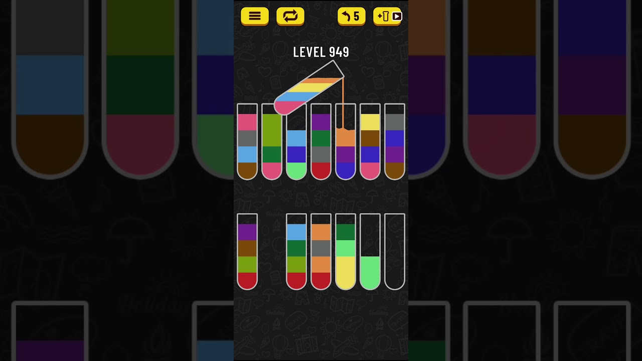 Water Sort Puzzle - level 949