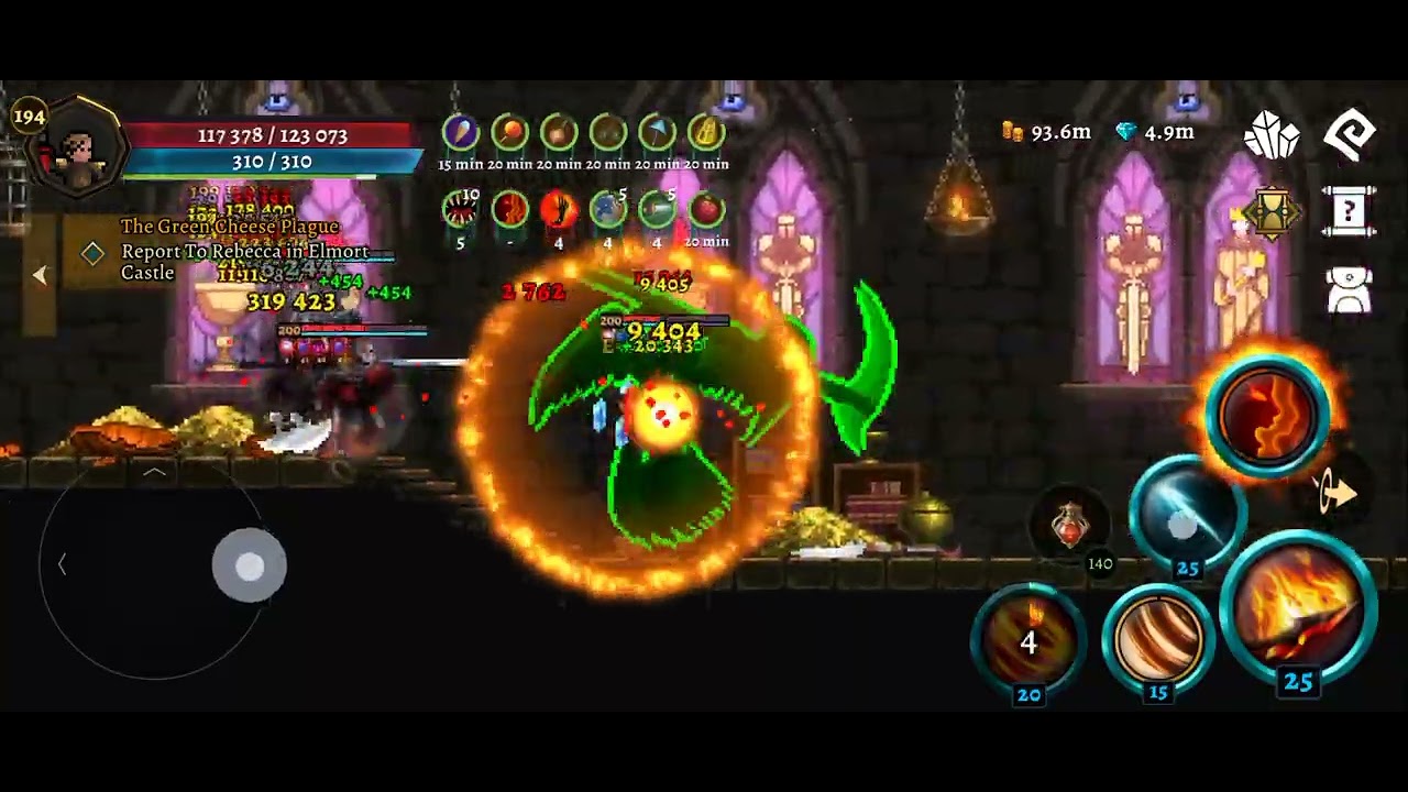 Darkrise Reaper boss vs Warrior. Boss got insane movement speed warrior got recharge speed. 