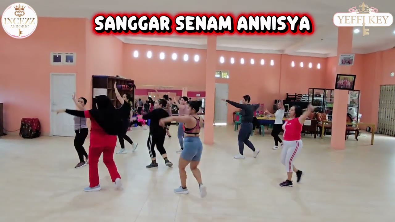 SENAM AEROBIC MAHIR | SS ANNISYA #yeffikey #yeffihappy #incezzaerobic #senamaerobik 
