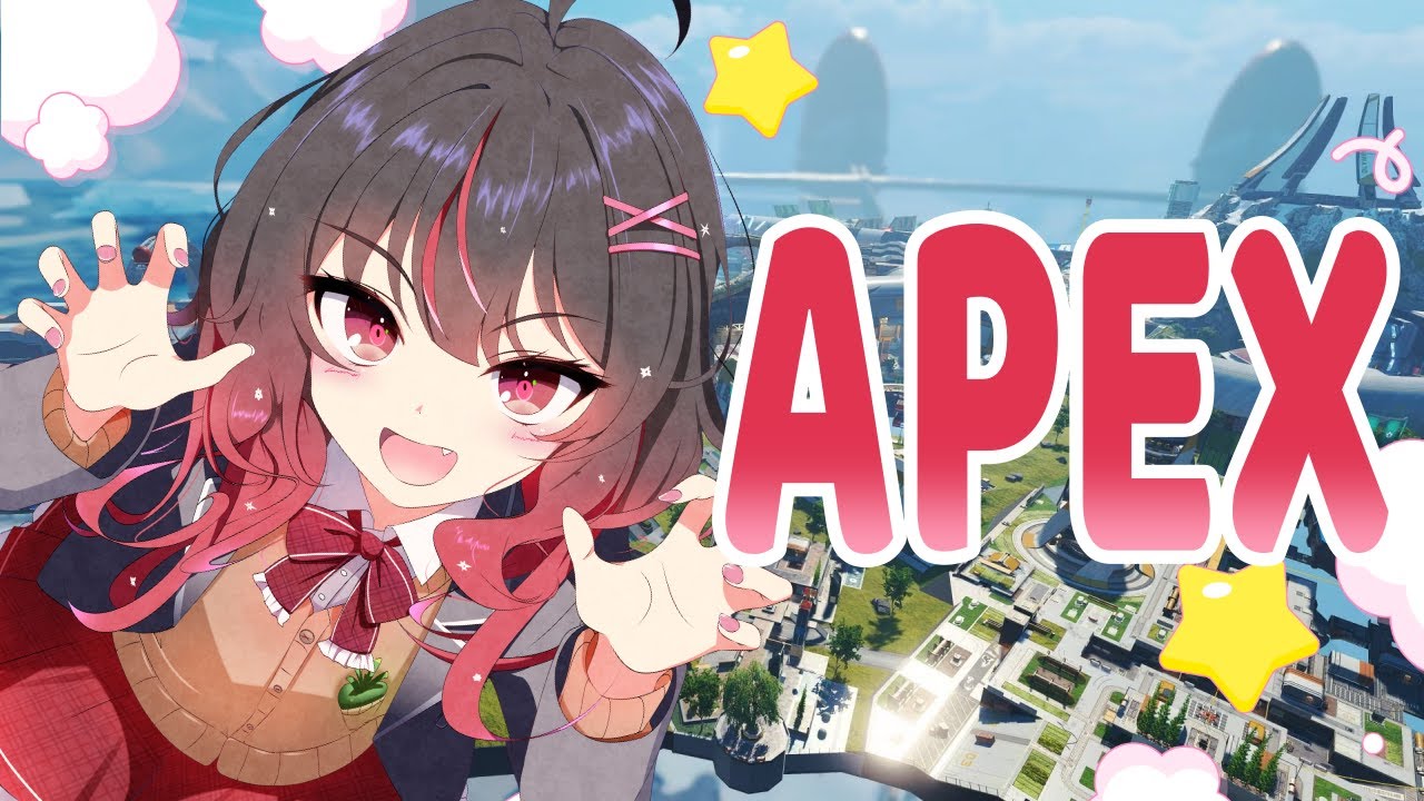 【APEX】ALGS終わった後はAPEXがやりたくなる！！女子大生のソロランク🔥✨