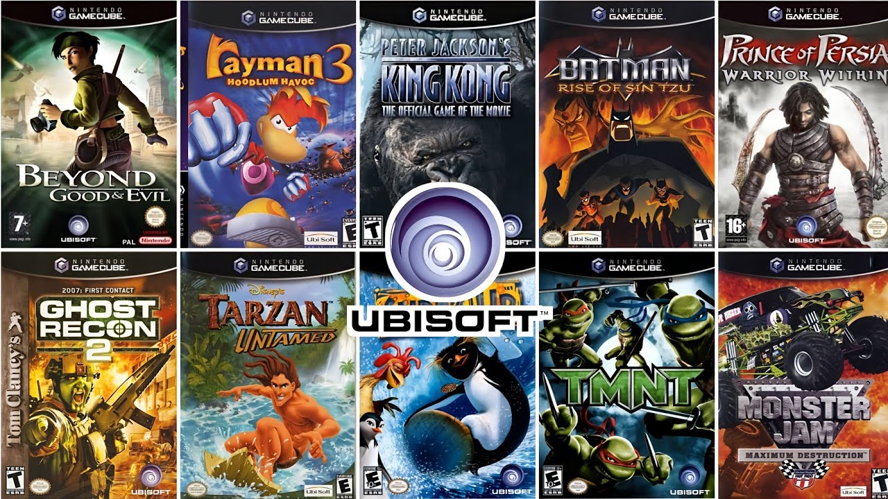 TOP 30 BEST UBISOFT GAMES FOR GAMECUBE[NINTENDO GAMECUBE]