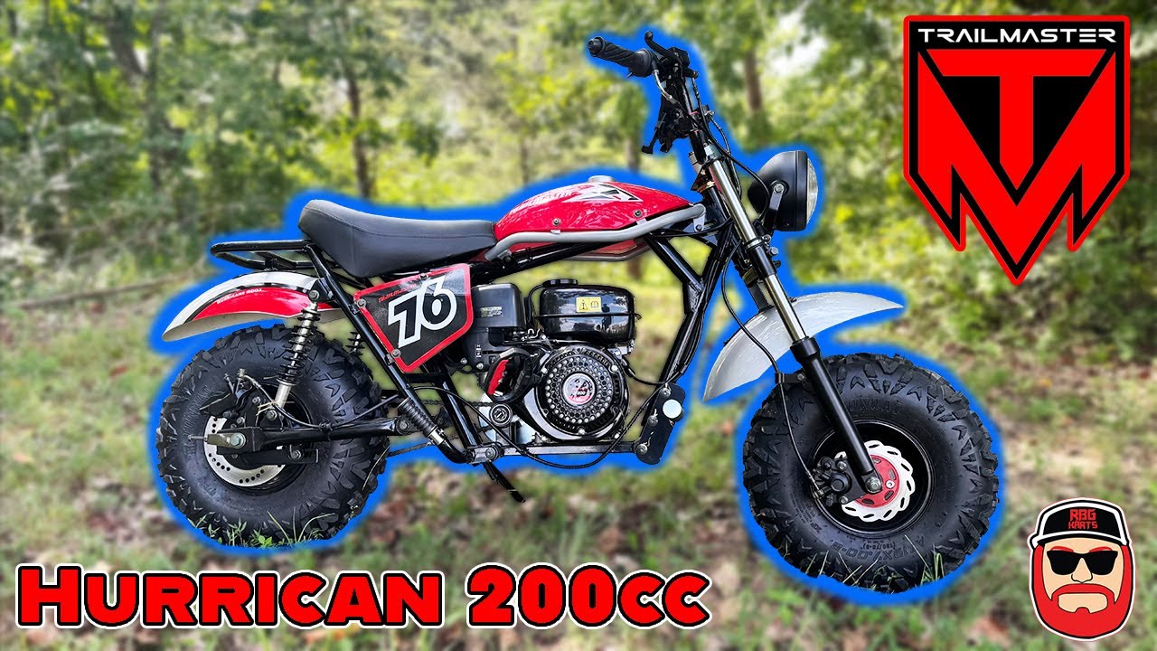 TrailMaster Hurricane 200X Unboxing & Ride