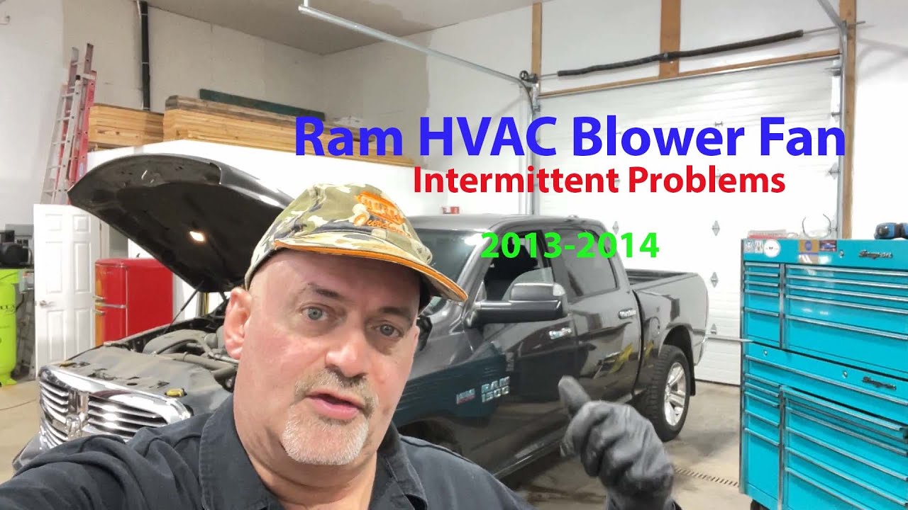 2013-2014 Двигатель вентилятора Ram Blower с прерывистым режимом работы