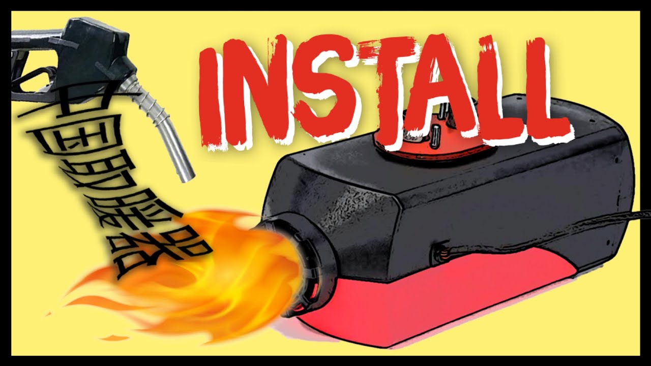 Stainless Steel Base Chinese Diesel Heater Install
