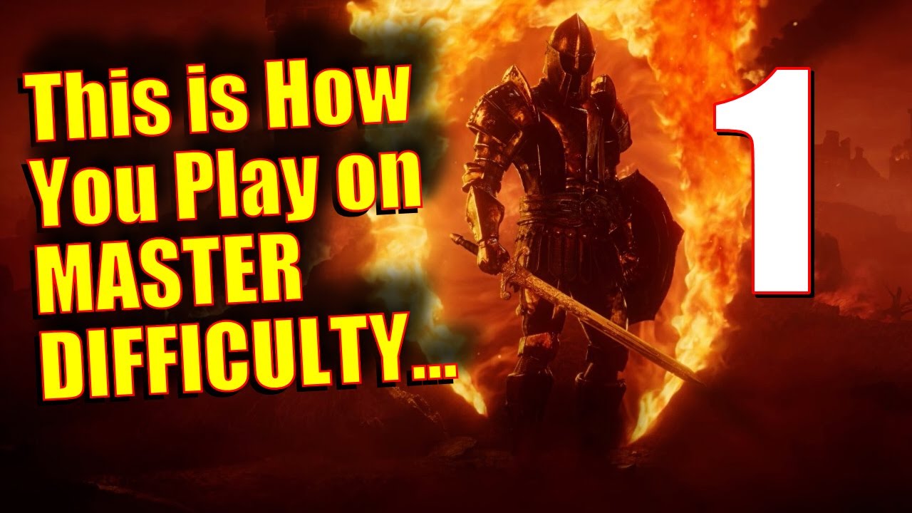 Oblivion Remastered Walkthrough MASTER DIFFICULTY - Part 1, Fighting Through the Prison