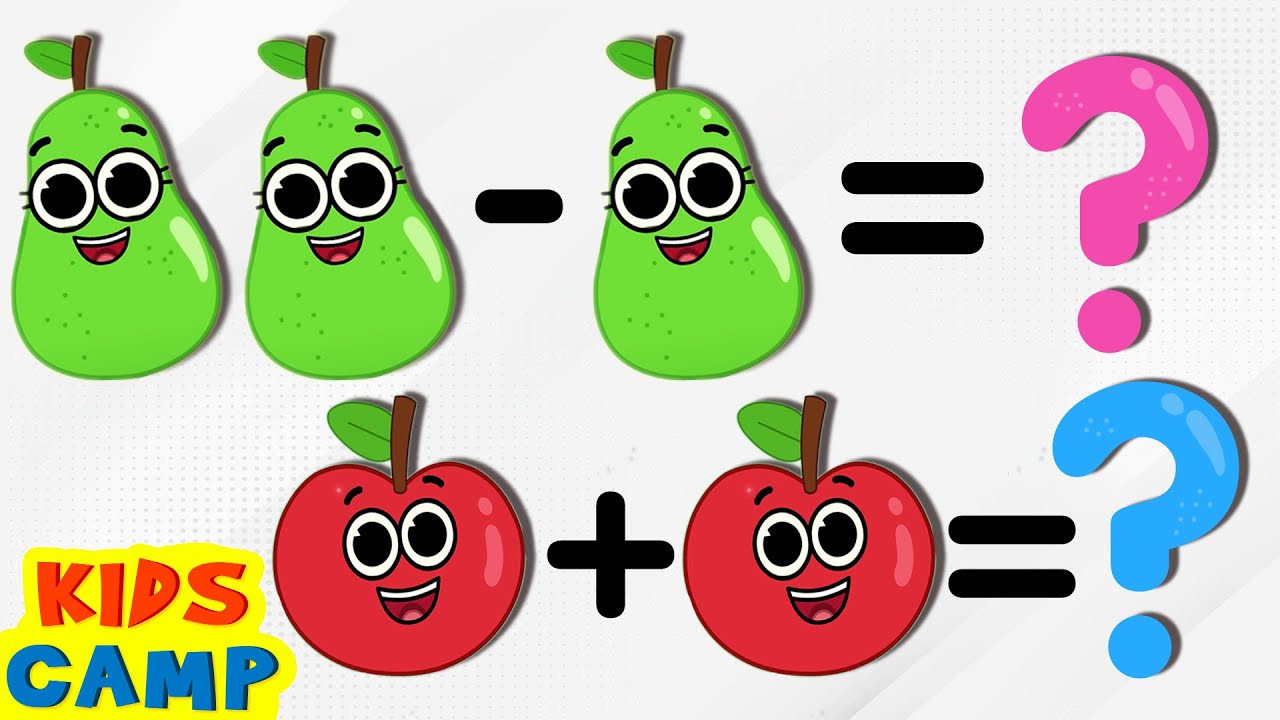 Learn Numbers with Fruits |  Ep 6 -  Best Learning Videos for Toddlers