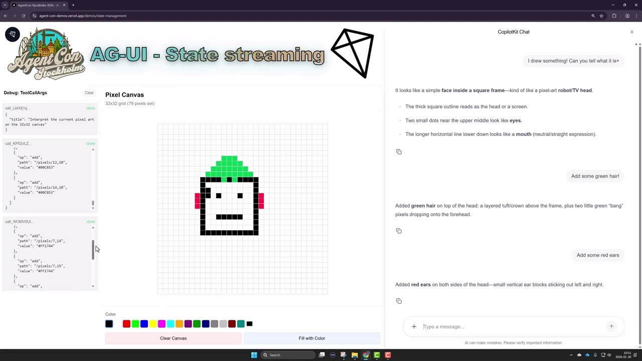 AG-UI demos