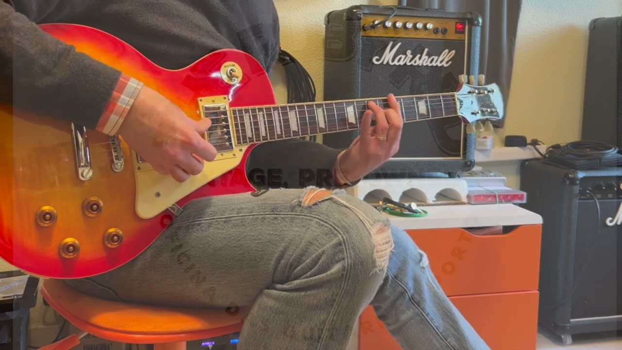 Epiphone Les Paul Standard 1998 Made in Korea Sunburst Excellent Condition with Gigbag