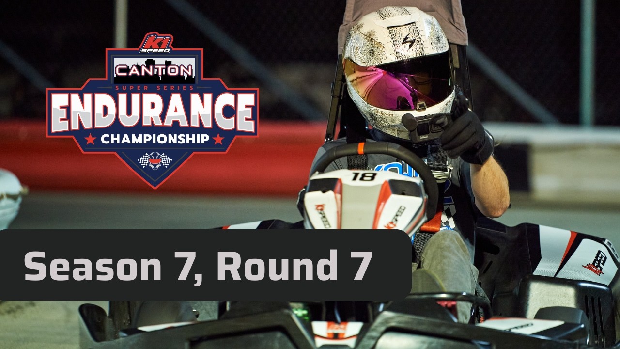 Live! Final round of electric go-kart racing from K1 Speed Canton!