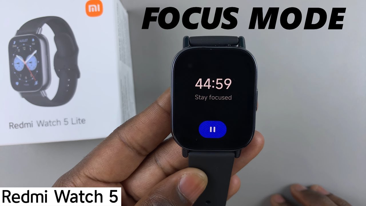 How To Use Focus Mode On Redmi Watch 5 Lite