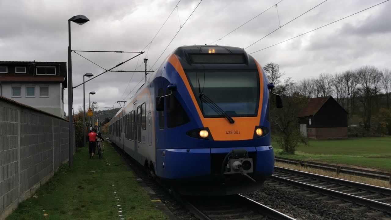 cantus Mitfahrt im Stadler Flirt 1 von Kassel-Wilhelmshöhe bis Ludwigsau-Friedlos auf der RB 5