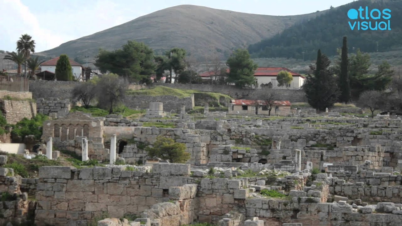 Ancient Korinthos Greece Peloponnese - AtlasVisual