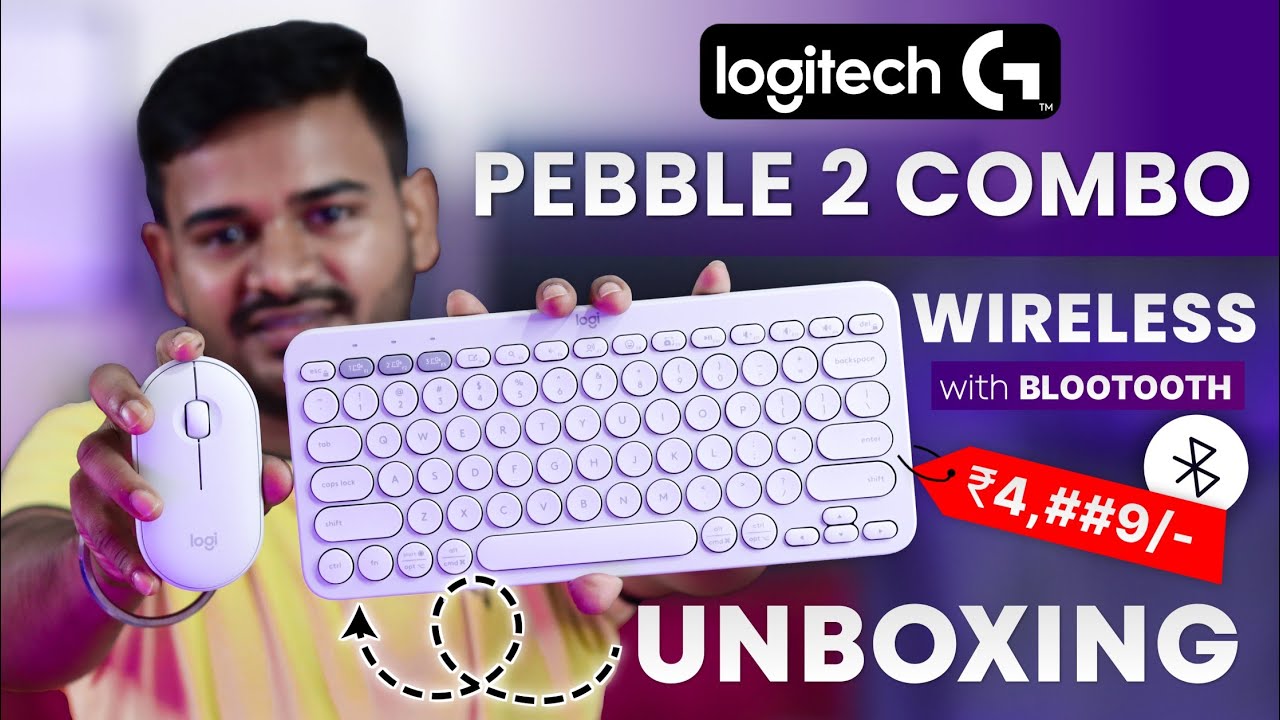 Best Logitech Mouse & Keyboard Combo Unboxing | Logitech pebble 2 Combo Review and Setup 2025