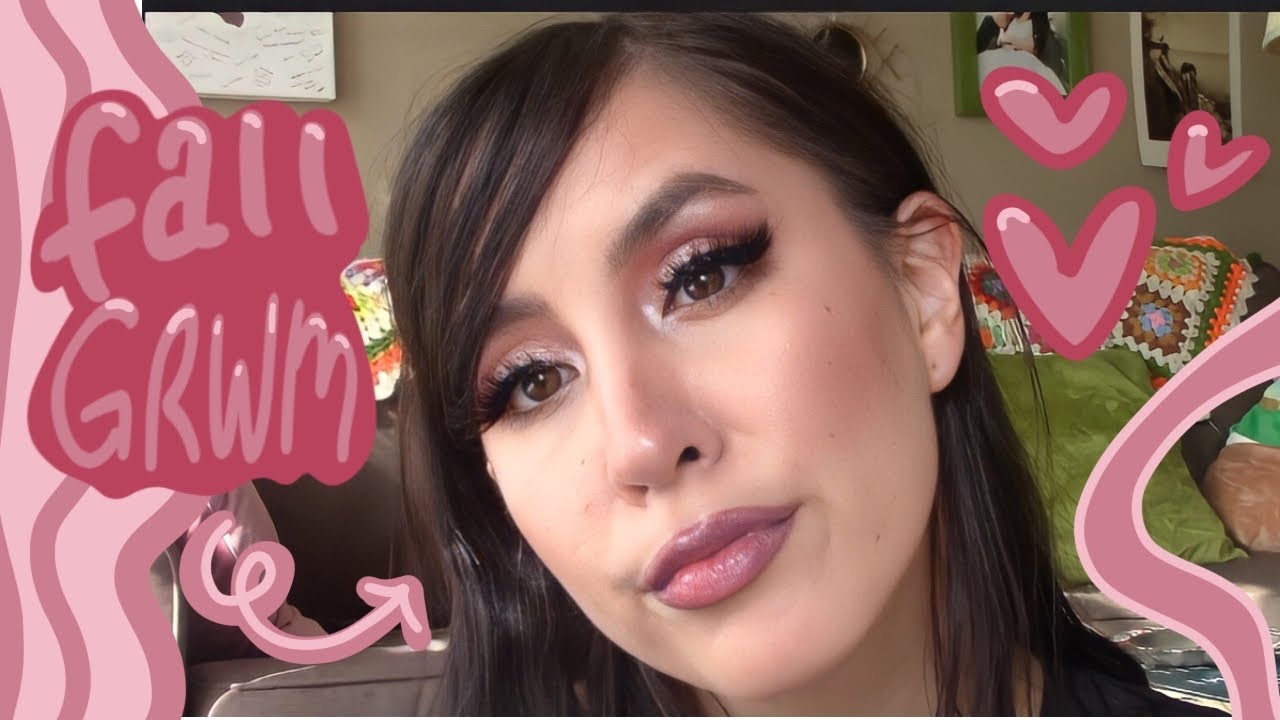 COZY FALL GRWM | DUO CHROME COLOUROP ON THE LIST | REM BEAUTY| ELF LIQUID FILTER HALO GLOW ODENS EYE