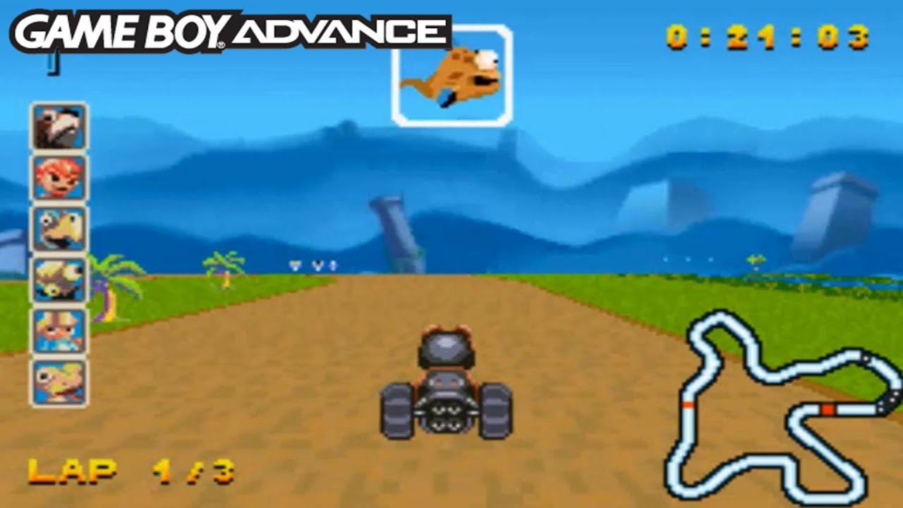 Cocoto Kart Racer (Gameboy Advance Gameplay)