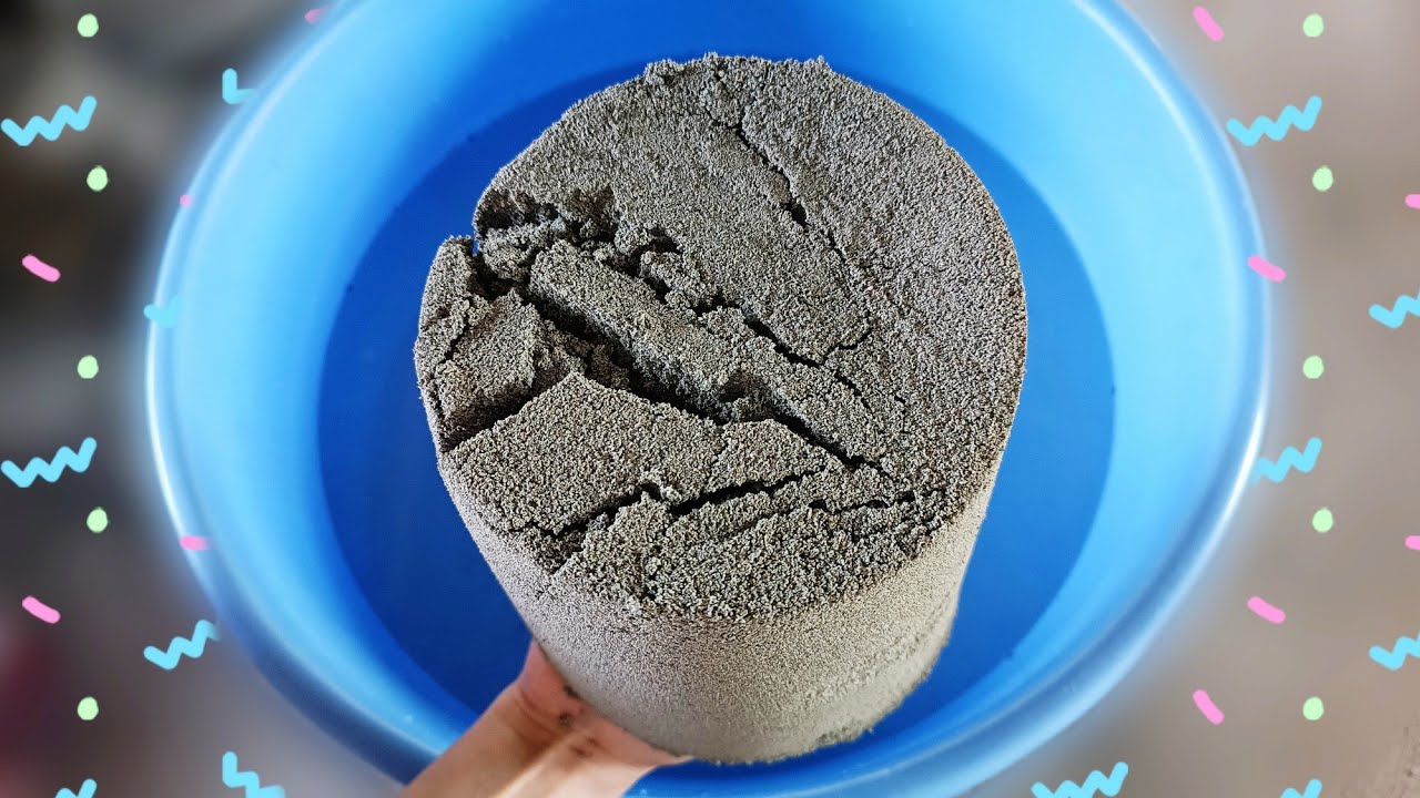 New ✅ Pure Sand ⏳ Giant Buckets Super Silky Crispy Falling In Lots Of 💦 Paste Play