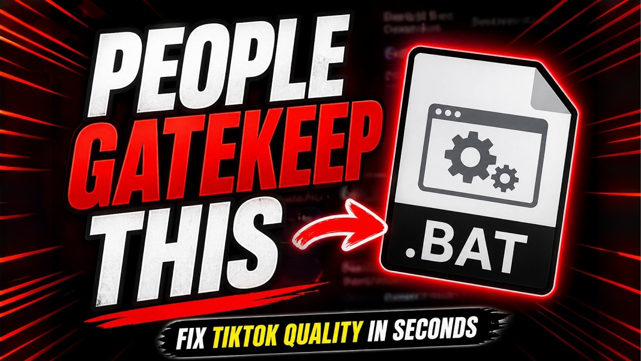 Fix TikTok Ruining Your Video Quality (REAL METHOD)