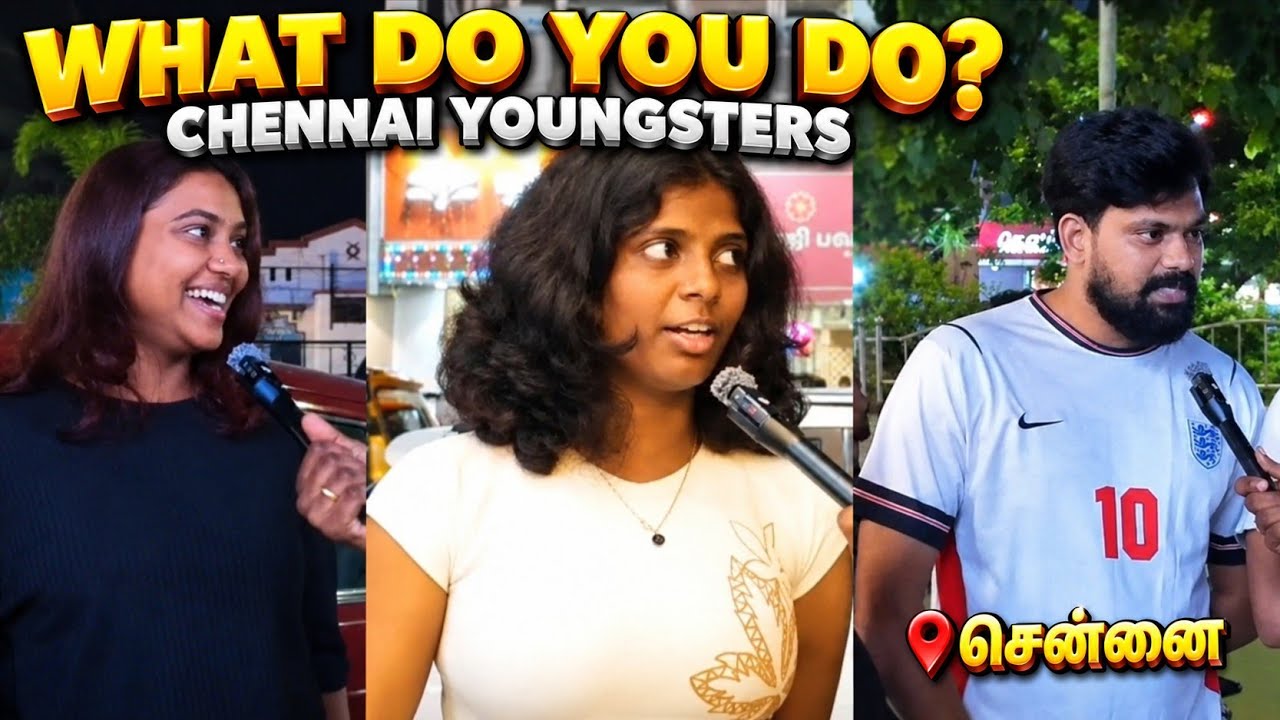 I Asked Strangers in Chennai About Their Jobs! | Salaries💲