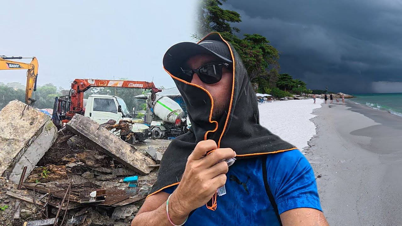 TEMPESTADE NA TAILANDIA ME PEGOU DE SURPRESA