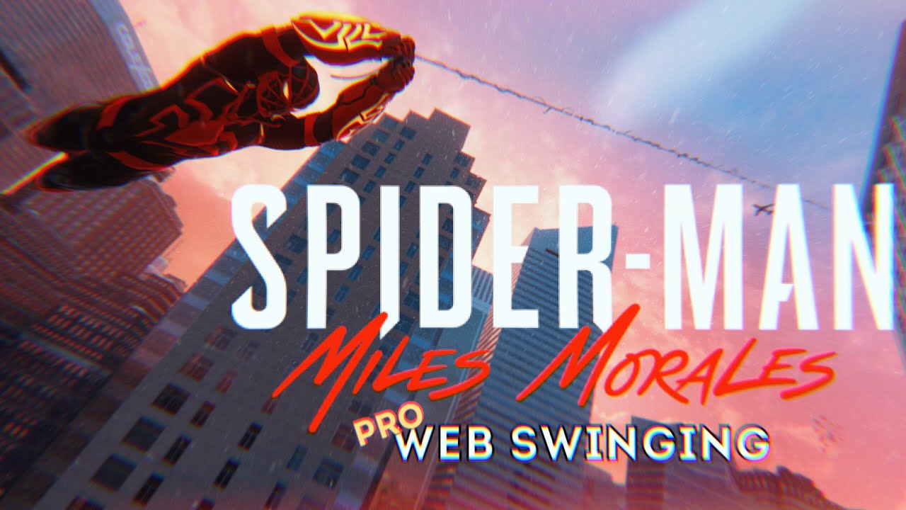 Who I Am - The Score | Stylish PRO Web Swinging to Music 🎵 (Spider-Man: Miles Morales)