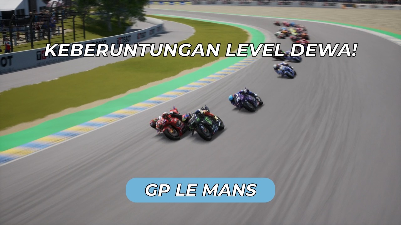 Satu Per Satu Tumbang! Perjuangan Juara di Le Mans - Motogp 25 Career