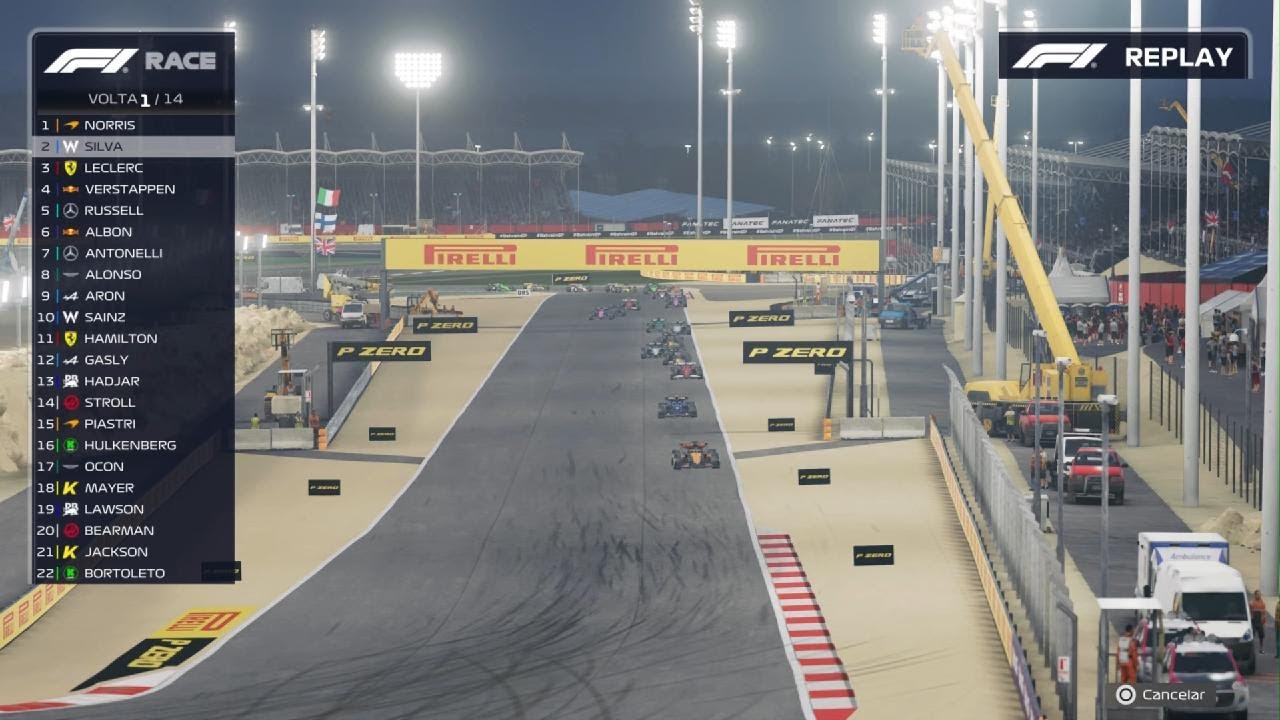 F1 25 Melhores momentos Gp Bahrain