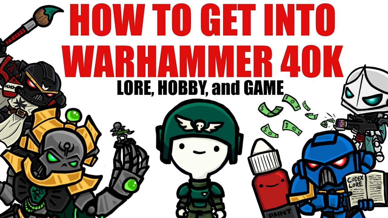 How to Get into the LORE of WARHAMMER 40K | Warhammer 40k Lore