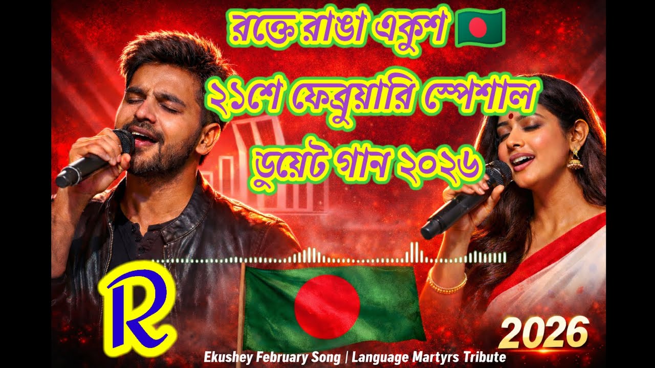 রক্তে রাঙা একুশ 🇧🇩 | ২১শে ফেব্রুয়ারি স্পেশাল ডুয়েট গান ২০২৬ | Ekushey February Song 