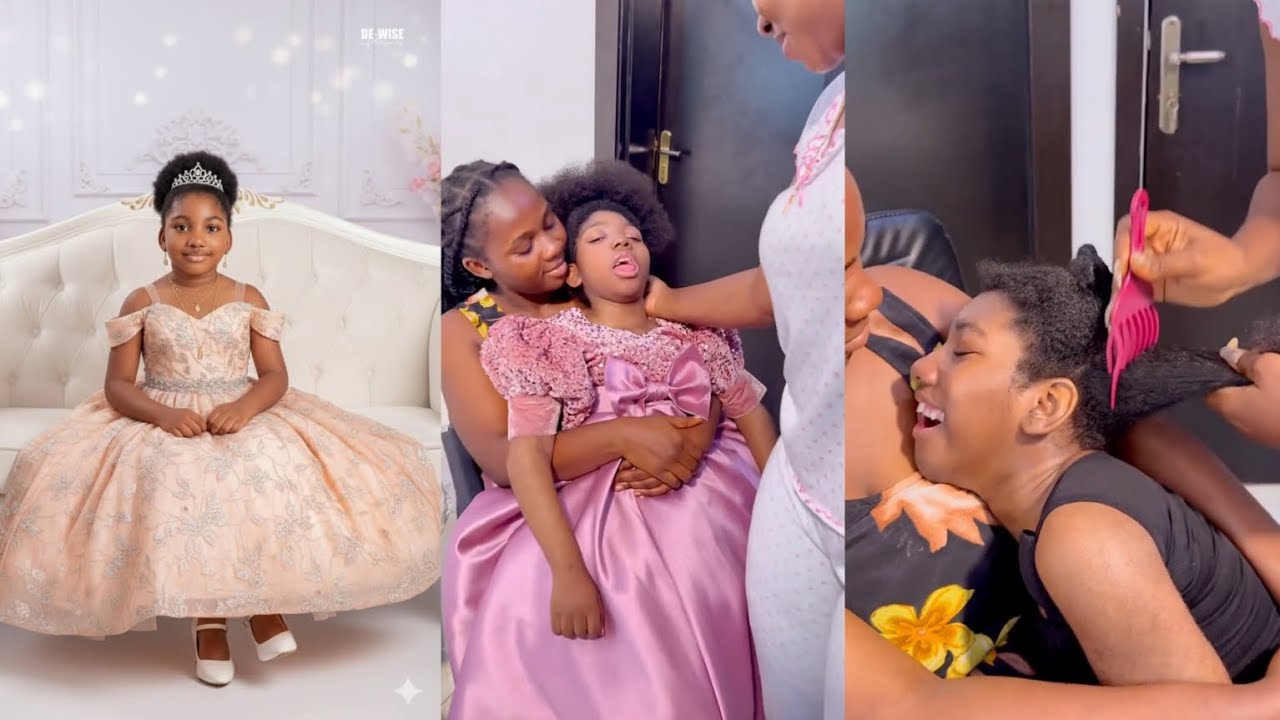 Let’s get Eke mama ready for her birthday photoshoot… 