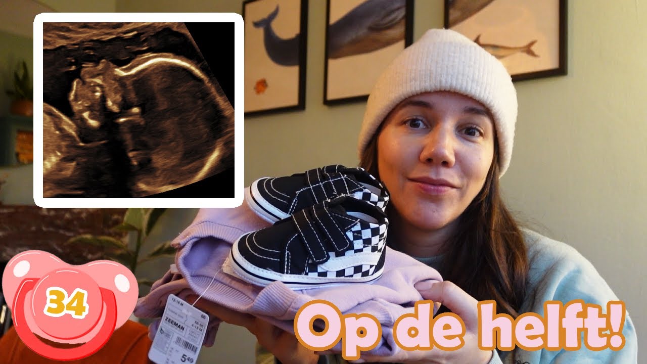 20 weken! belangrijke echo & Zeeman koopjes👶🏻 ZWANGERSCHAPSVLOG 34
