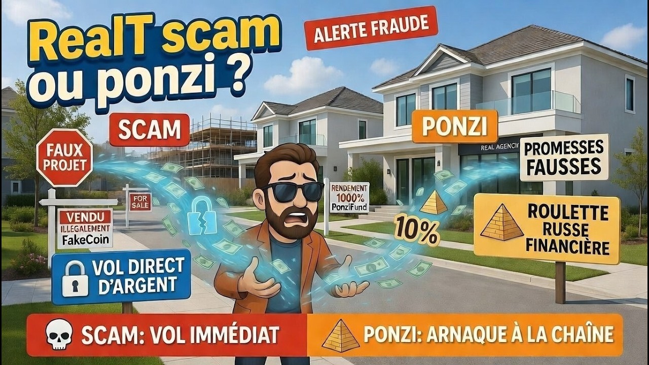 RealT = SCAM ou Ponzi ? L&rsquo;alerte rouge que tout le monde ignore