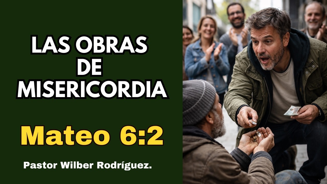 Mateo 6:2.- Las obras de misericordia.