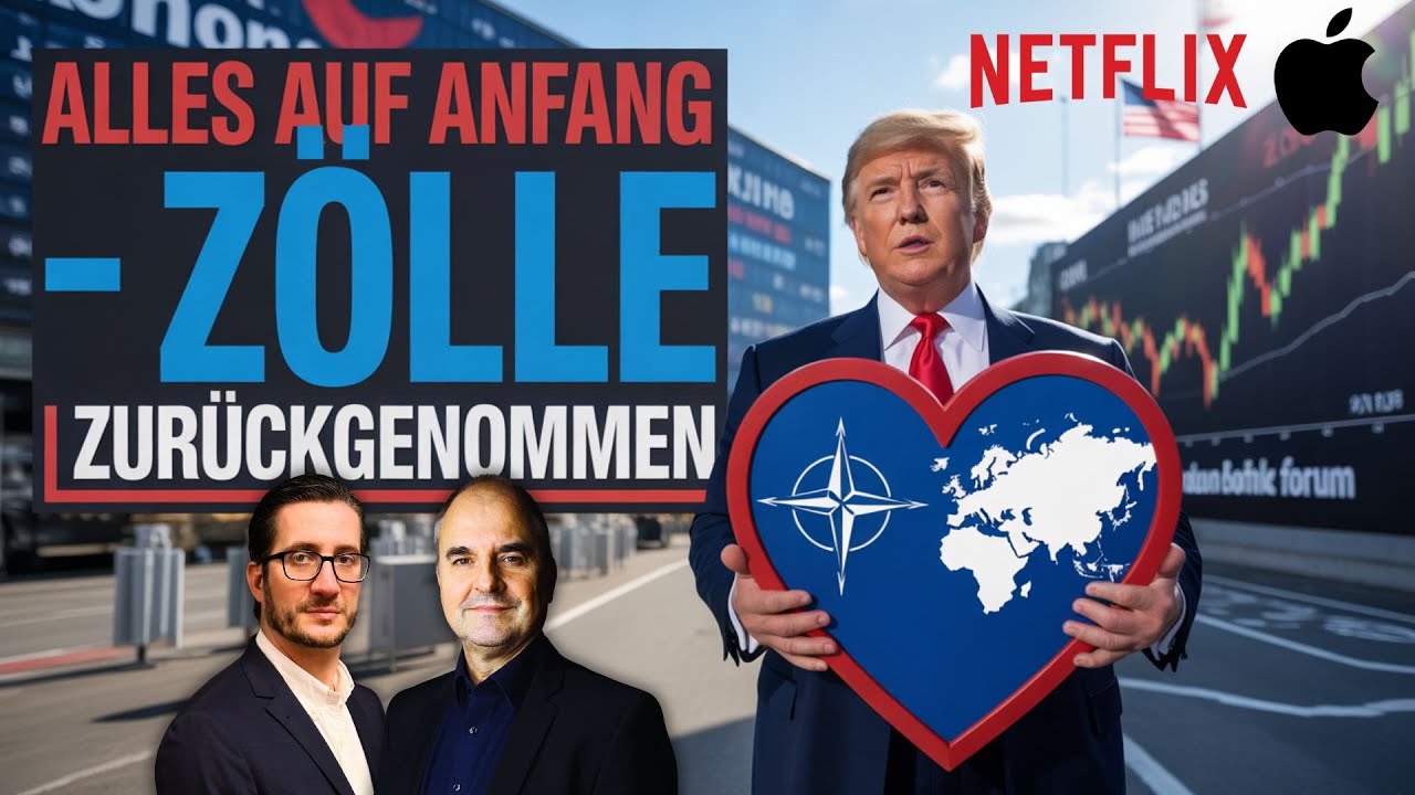 Zölle wieder vom Tisch - Aktienmärkte gehen durch die Decke - Apple mit dem nächsten KI Hammer
