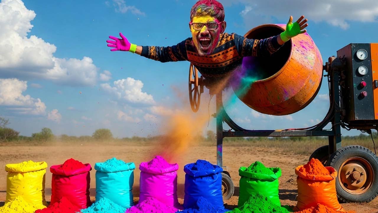 crazy xyz new video :सारे रंगो को मिला दे तो क्या एलियन रंग बनेगा Will It Make Alien Colour