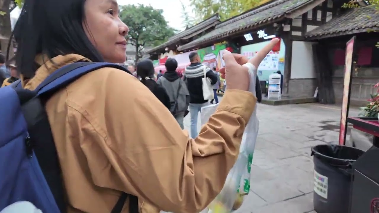 ถนนคนเดินโบราณ “จิ๋นหลี่” Jinli street เฉิงตู พฤศจิกายน