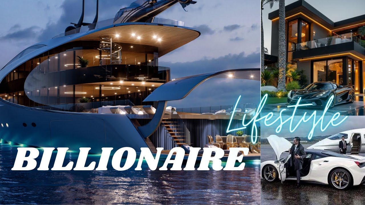 Billionaire Lifestyle  Life of Billionaires Luxury Lifestyle Visualization MOTIVATION #billionaire