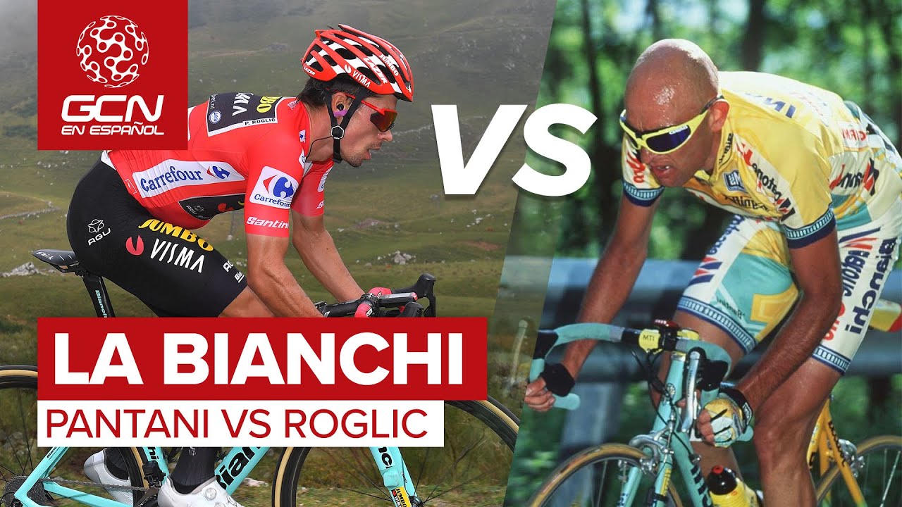 La Bianchi de Pantani Vs la Bianchi de Roglic | Mega Pro XL y Oltre XR4