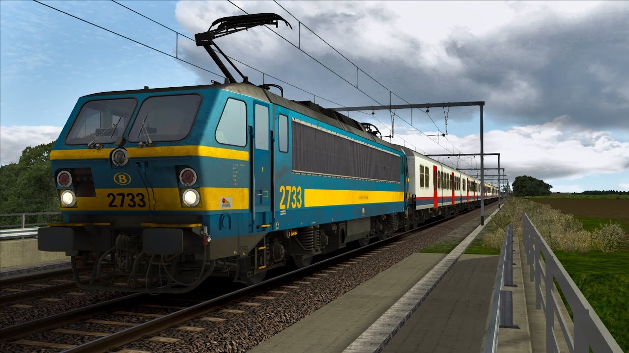 Train Simulator 2022 64-bit: NMBS/SNCB HLE27 (2733) + M4 rijtuigen