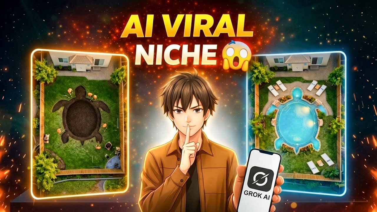 AI Se Viral Backyard Renovation Video Kaise Banaye | Step by Step Full Tutorial 🔥