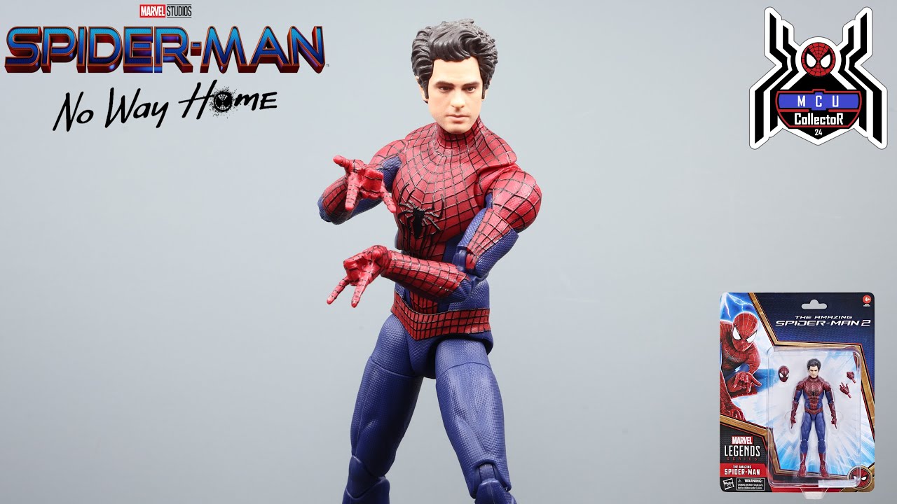 Marvel Legends THE AMAZING SPIDER-MAN Andrew Garfield Peter 3 No Way Home TASM 2 MCU Figure Review