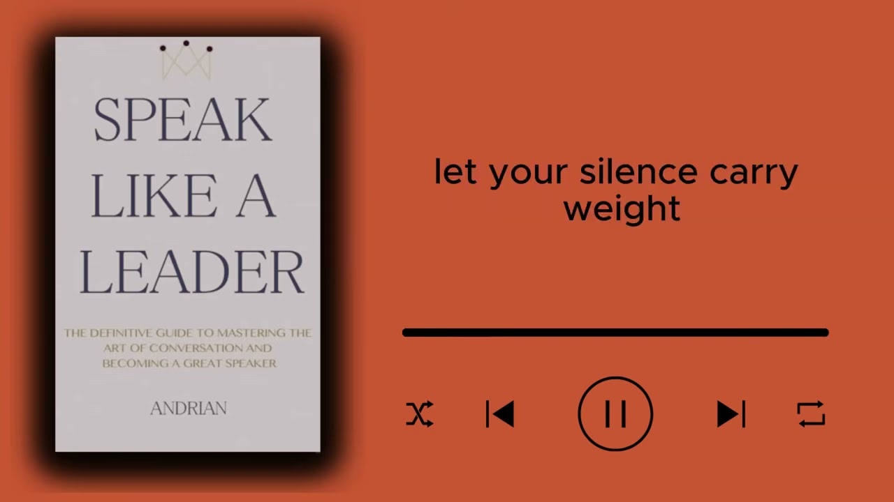 Speak Like A Leader