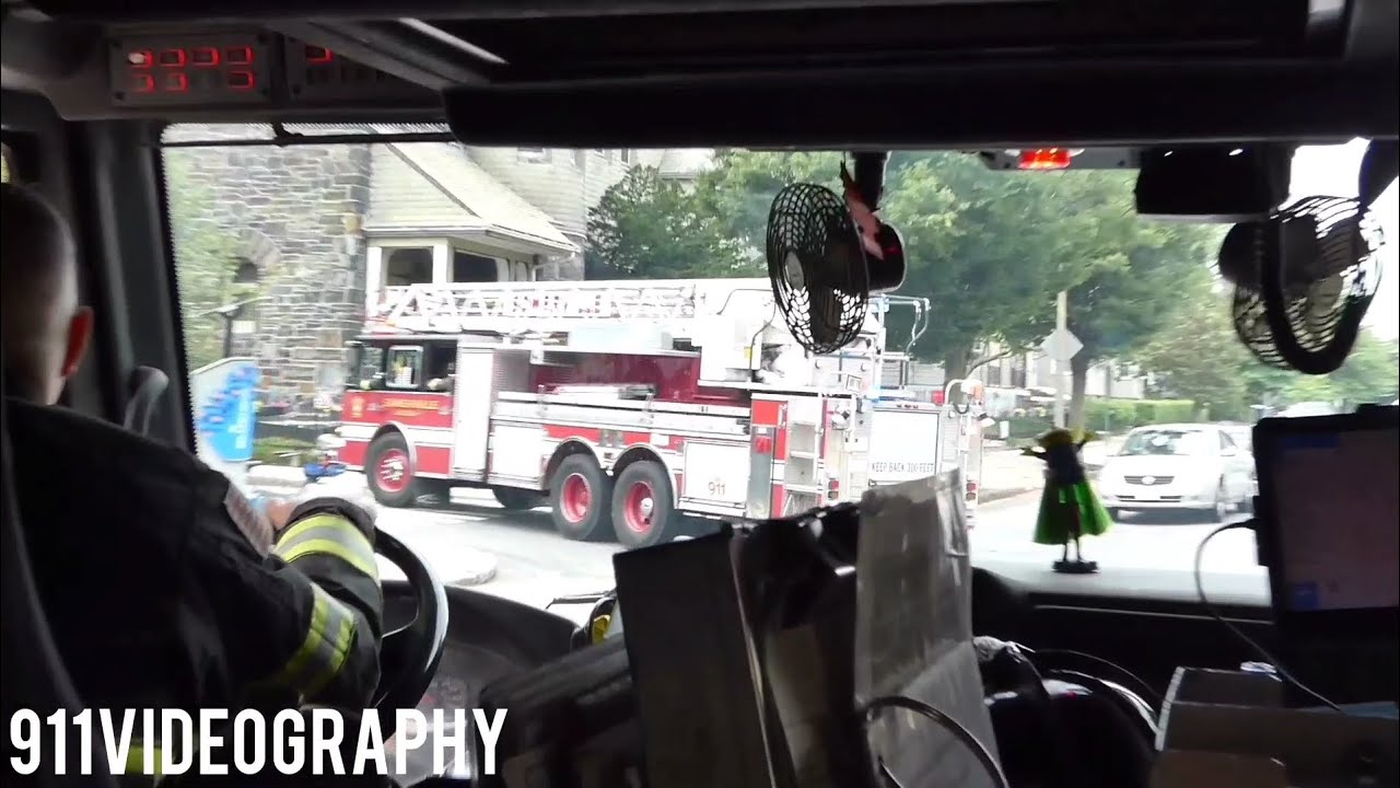 *Structure Fire Tones* Somerville Fire Department Rescue 1 Ride Along