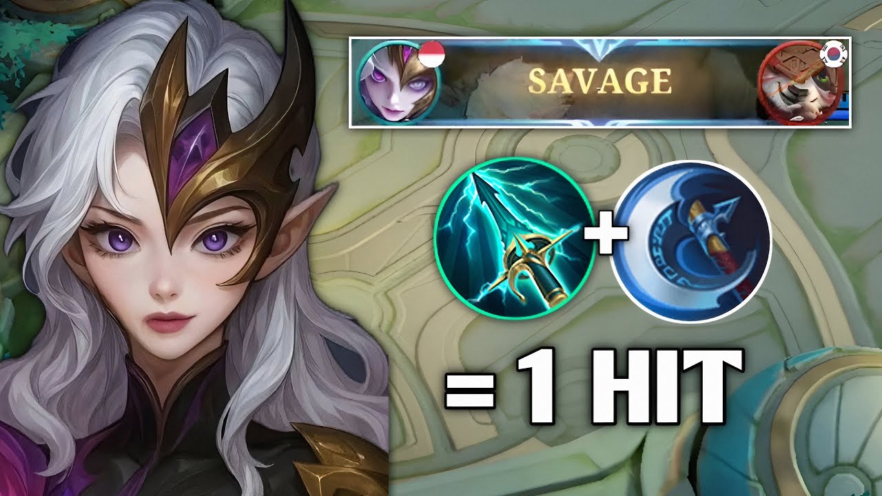 OBSIDIA BEST BUILD 1 HIT (INSANE DAMAGE) OBSIDIA BEST BUILD AND EMBLEM - MLBB