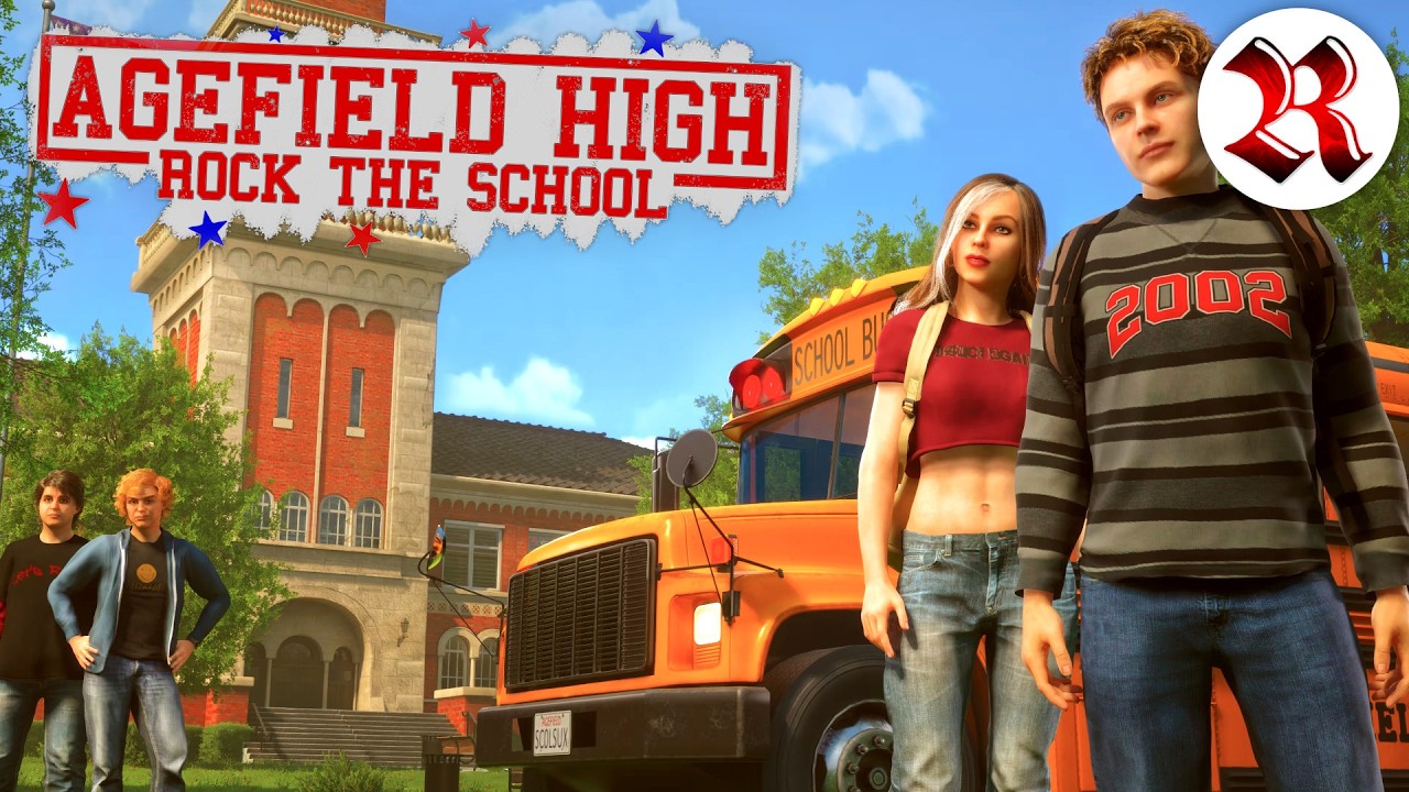 Agefield High: Rock The School | New Early 2000's School Simulator  (I'm Getting Into Trouble)