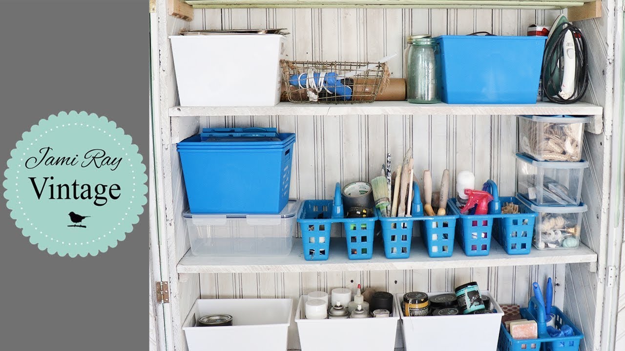 Dollar Tree Hack | Organizing My Craft Closet