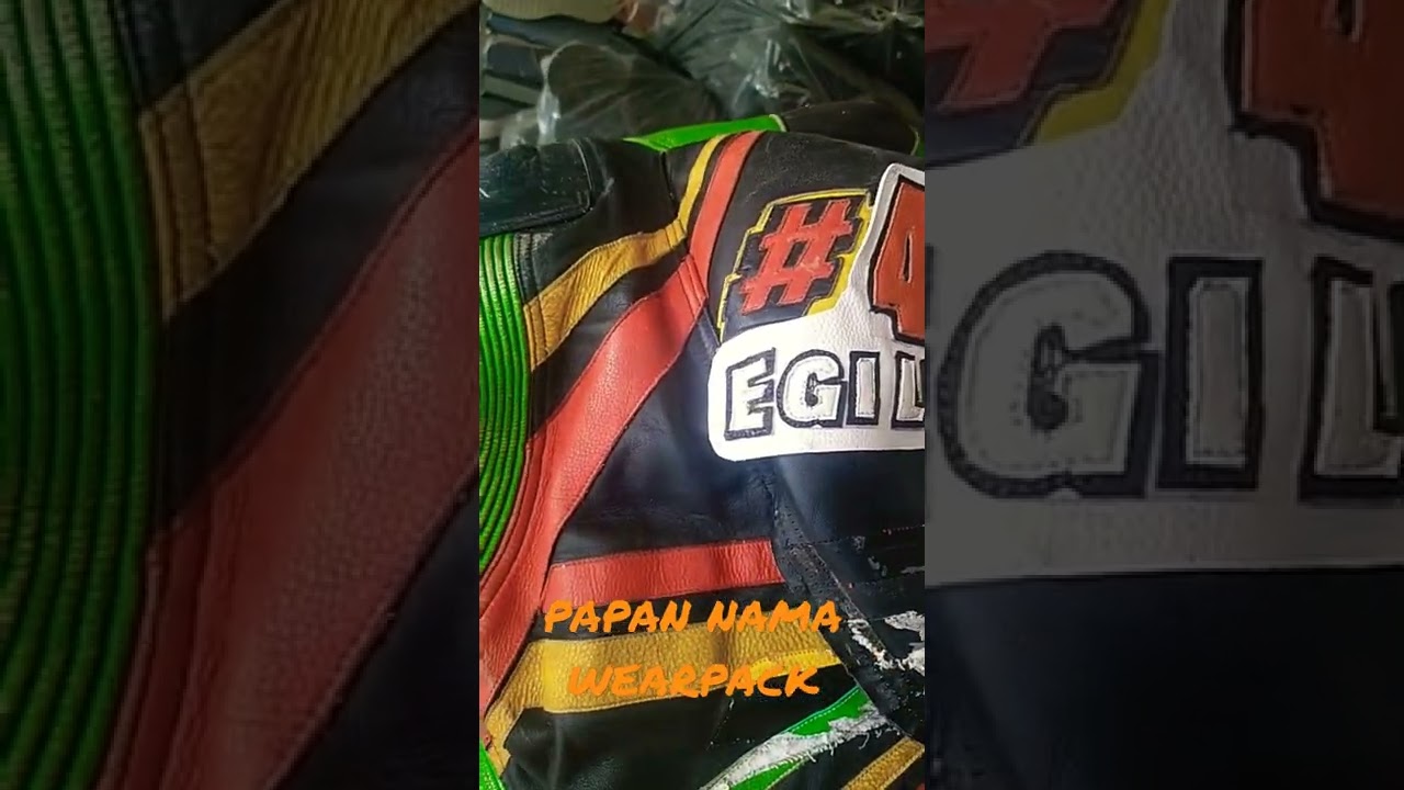 MERUBAH PAPAN NAMA WEARPACK BALAP
