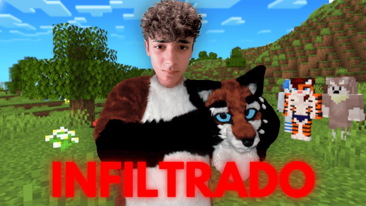 Me INFILTRÉ en un server FURRY de MINECRAFT