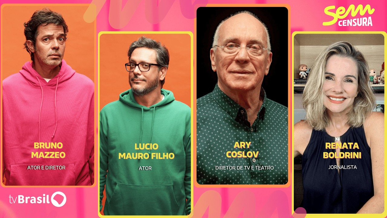 🔴 SEM CENSURA RECEBE BRUNO MAZZEO, LUCIO MAURO FILHO, ARY COSLOV E RENATA BOLDRINI