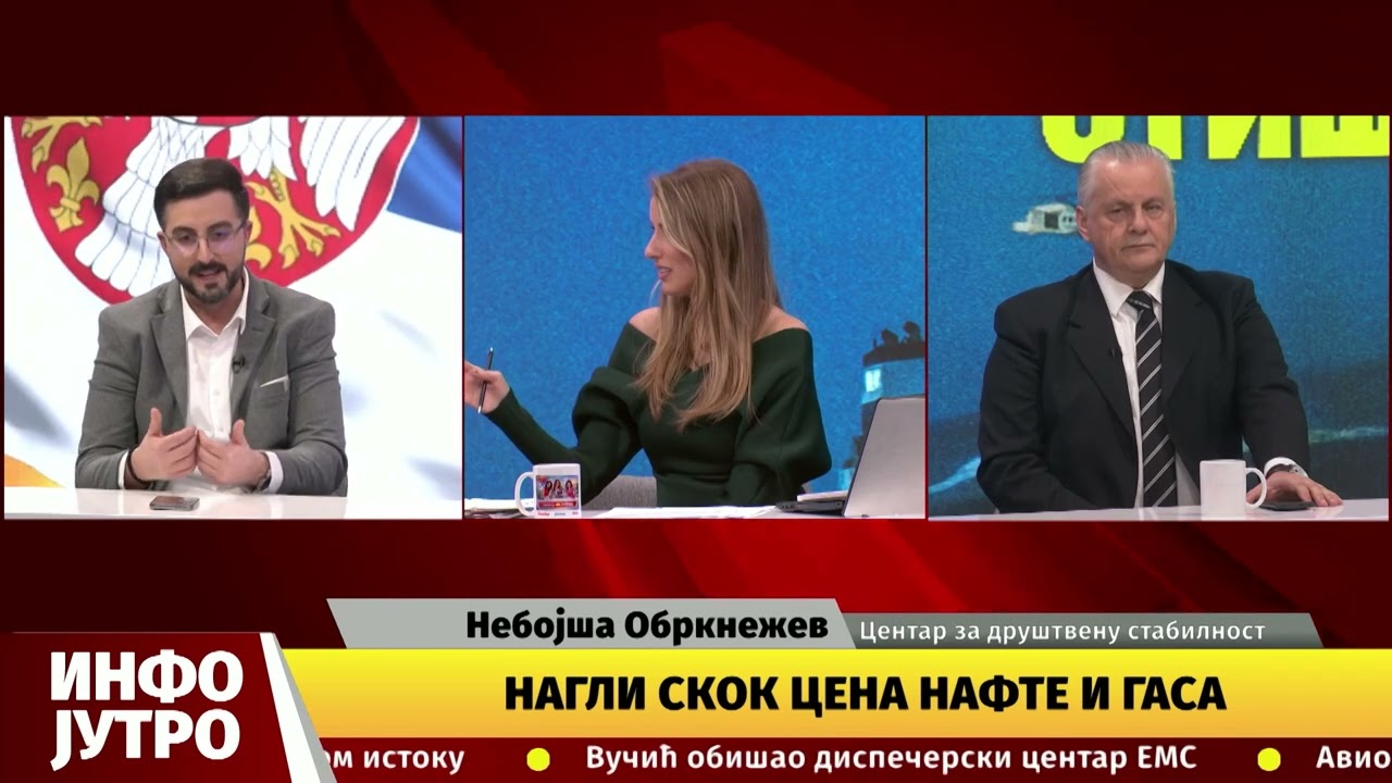 INFO JUTRO - Cena nafte otišla u nebesa